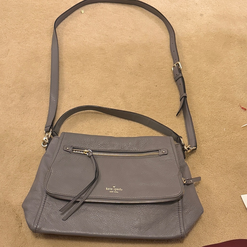 Kate Spade Slate Leather Crossbody Bag